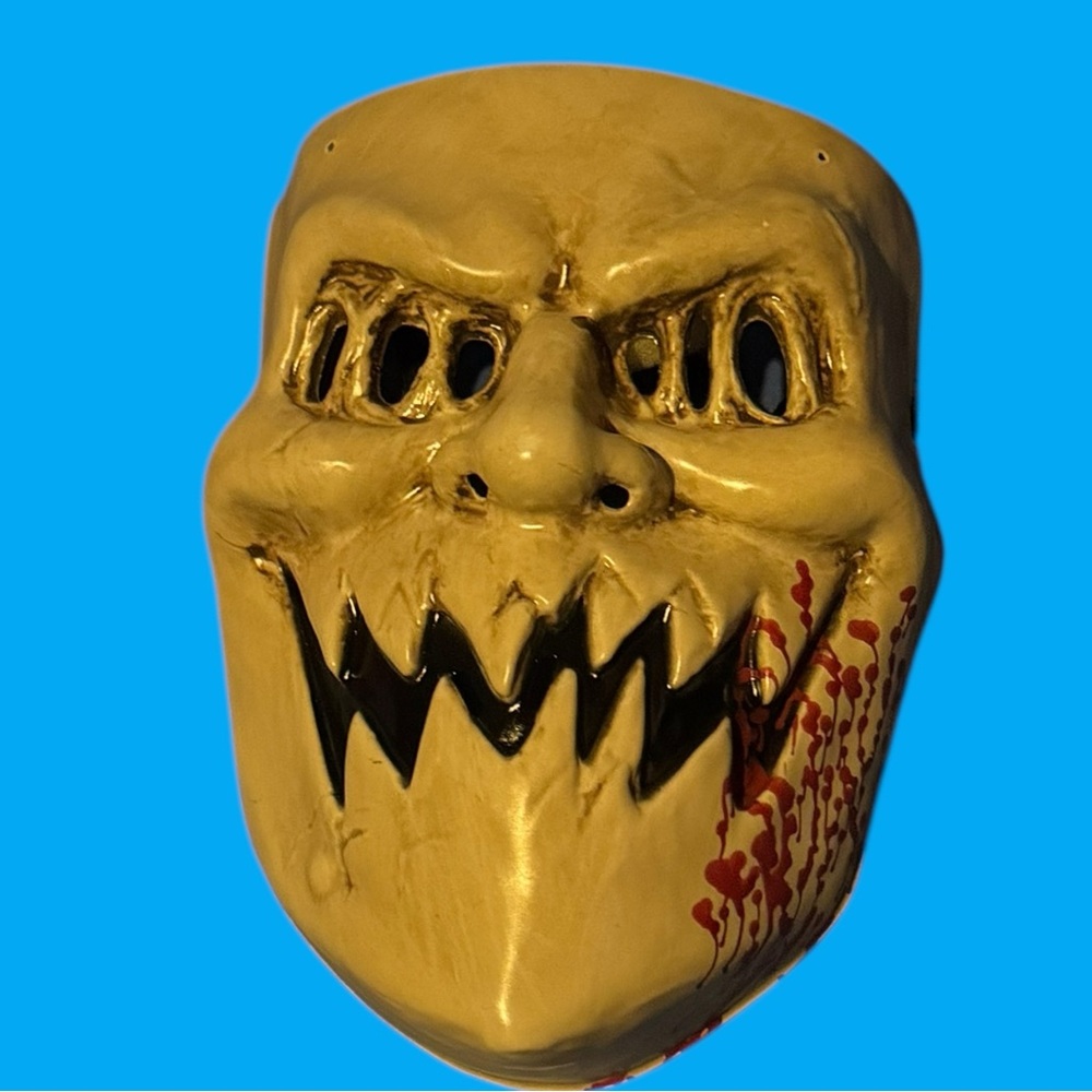 Spirit Halloween The Purge Plastic Mask Original Horror Movie Cosplay Costume